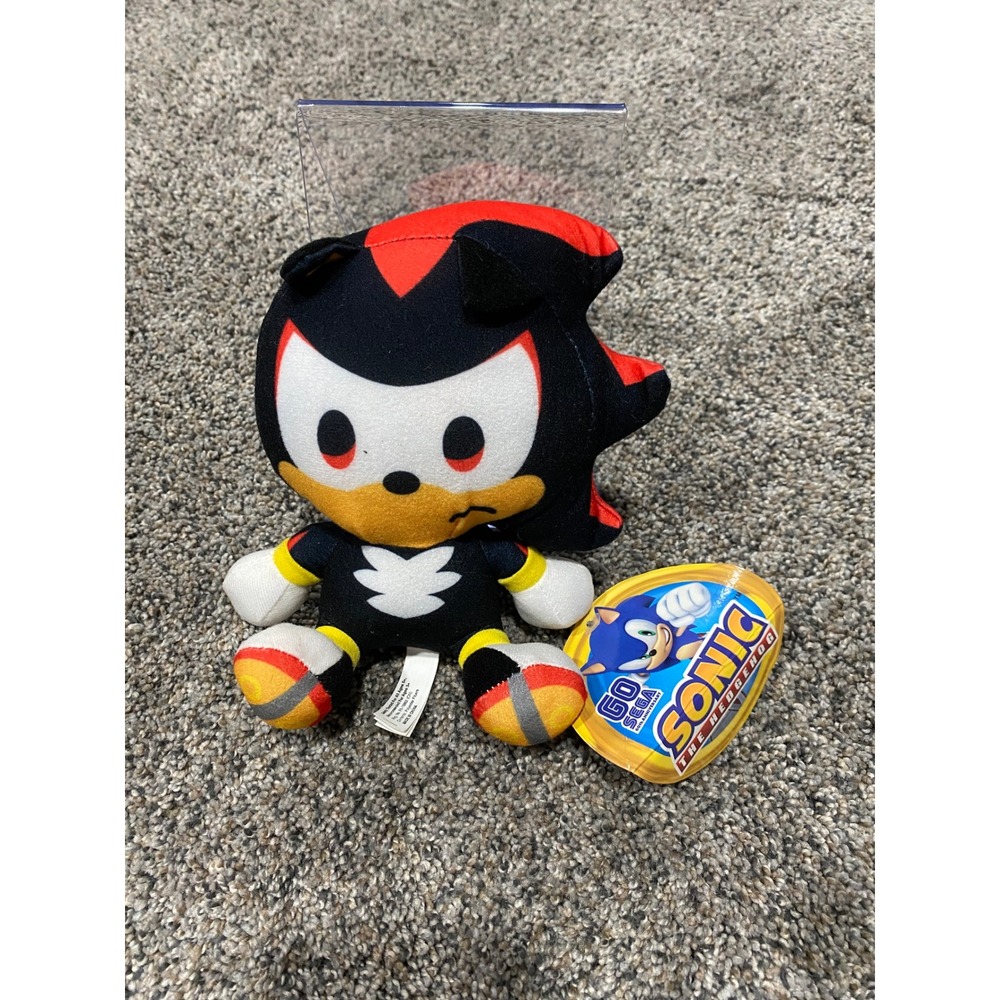 Sonic the Hedgehog Shadow Plush Toy GO SEGA 60th Anniversary Toy Factory